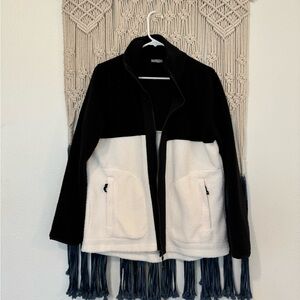 Talbot’s Fleece Zip up with collar